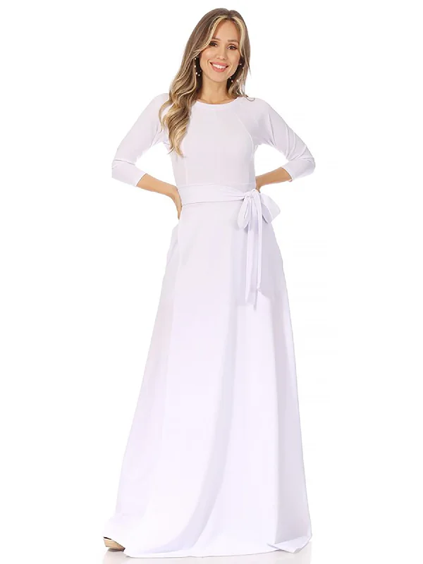 Wall Street Pleated Maxi Dress