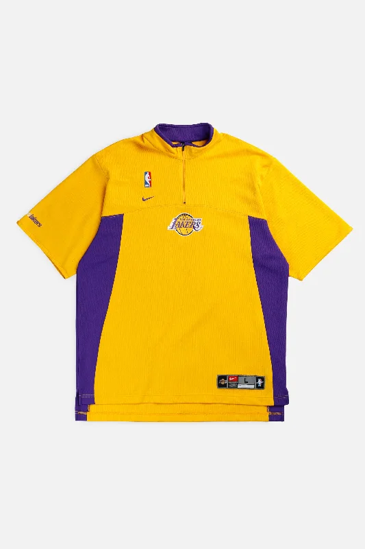 Vintage LA Lakers NBA Warm Up Jersey - L