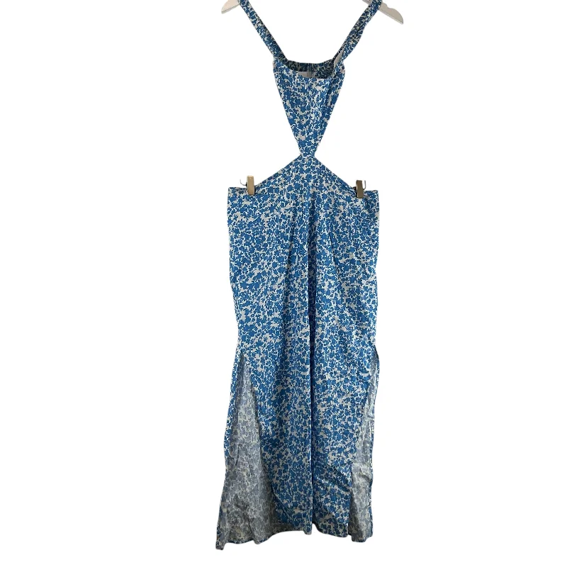 Dress Casual Maxi By Zara In Blue, Size: M