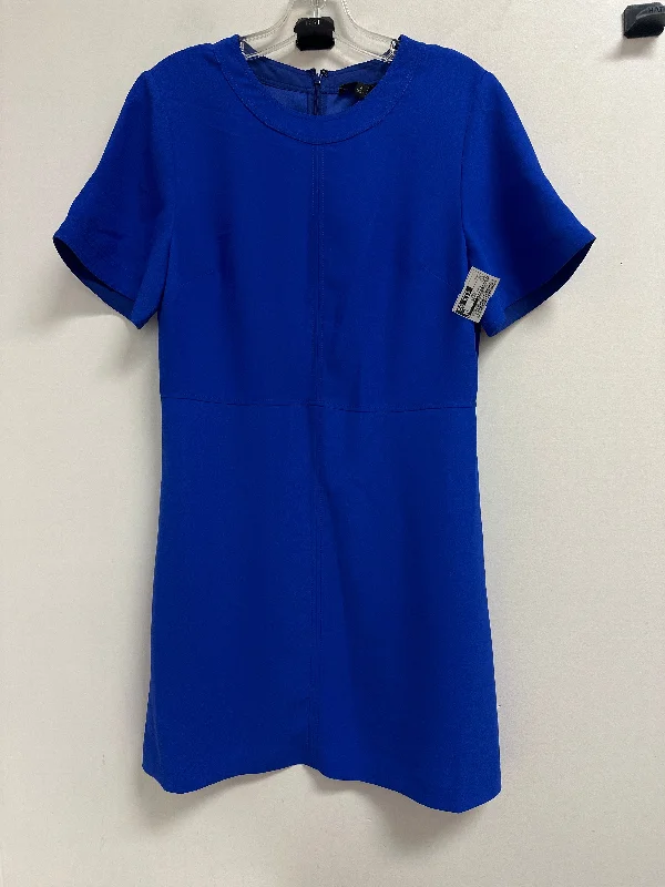 Dress Casual Short By Banana Republic In Blue, Size: M