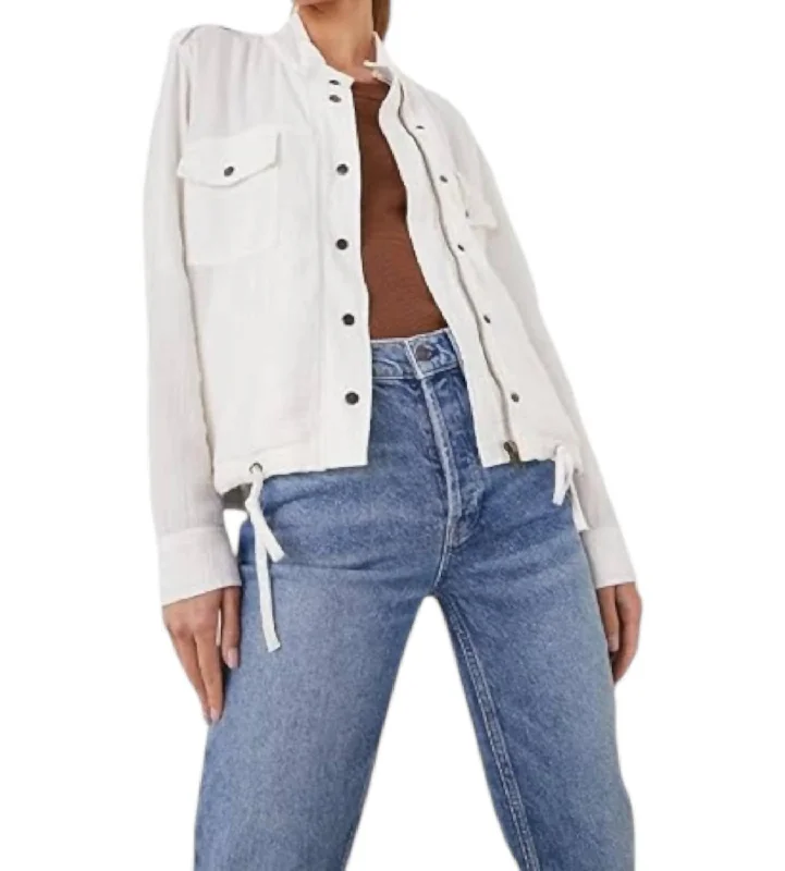 Collins Jacket In White