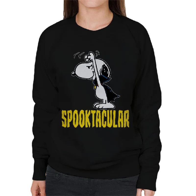 Peanuts Spooktacular Halloween Snoopy Women's Sweatshirt