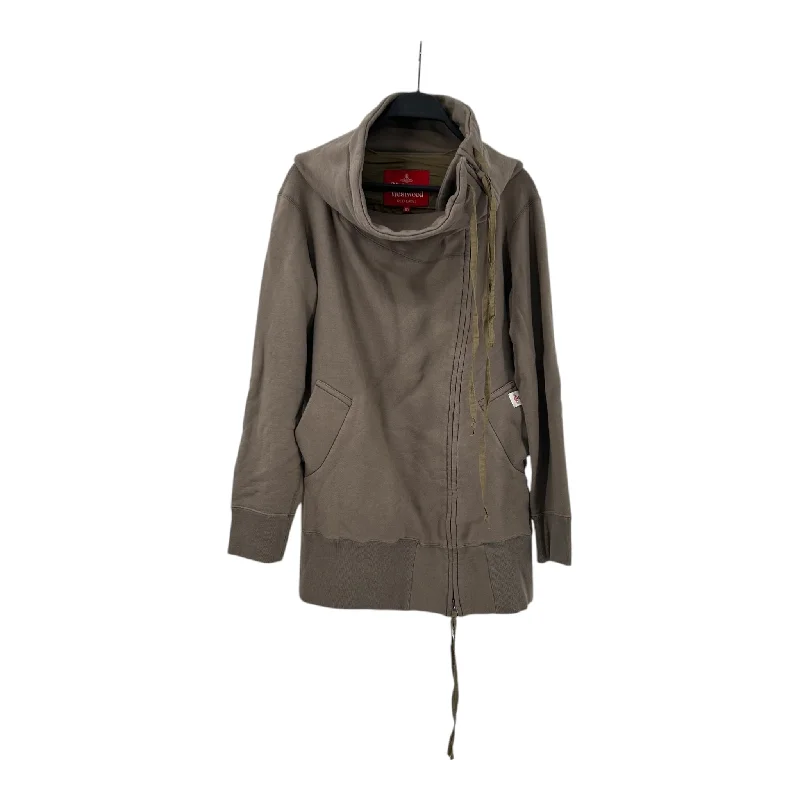 Vivienne Westwood RED LABEL/Zip Up Hoodie/1/Brown/Cotton