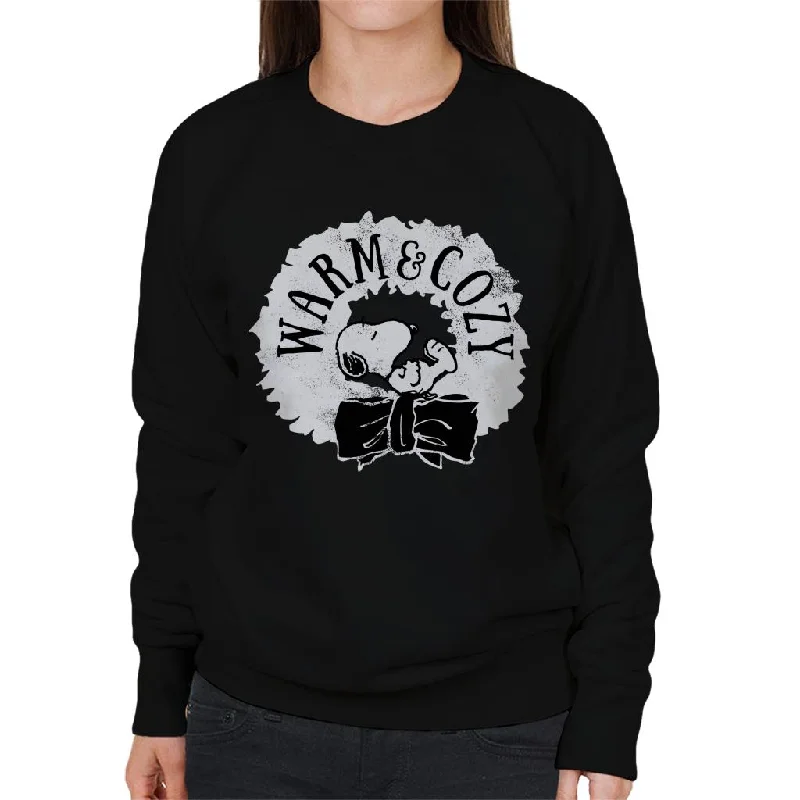 Peanuts Snoopy Warm And Cozy Women's Sweatshirt