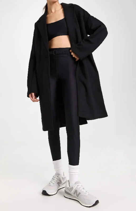 Vip Blazer Trench In Black