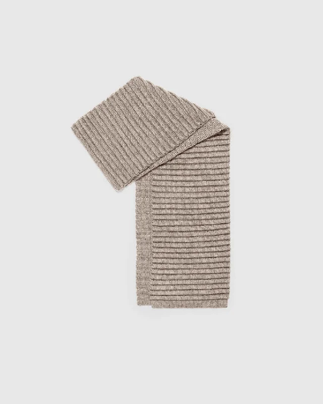 Adult Ribbed Scarf