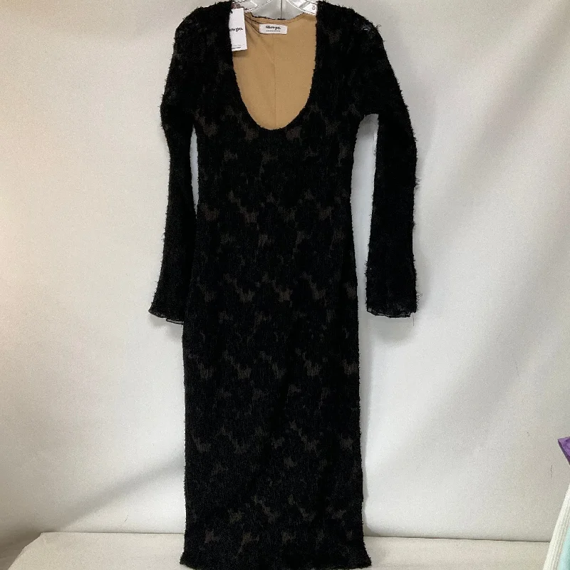 Dress Casual Maxi By Cmc In Black, Size: 6