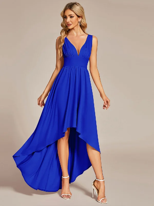 High Low Sleeveless Wholesale Bridesmaid Dresses