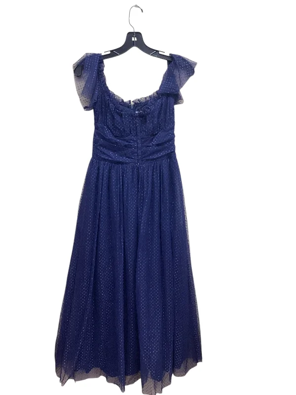 Dress Casual Maxi By Lulus In Blue, Size: M