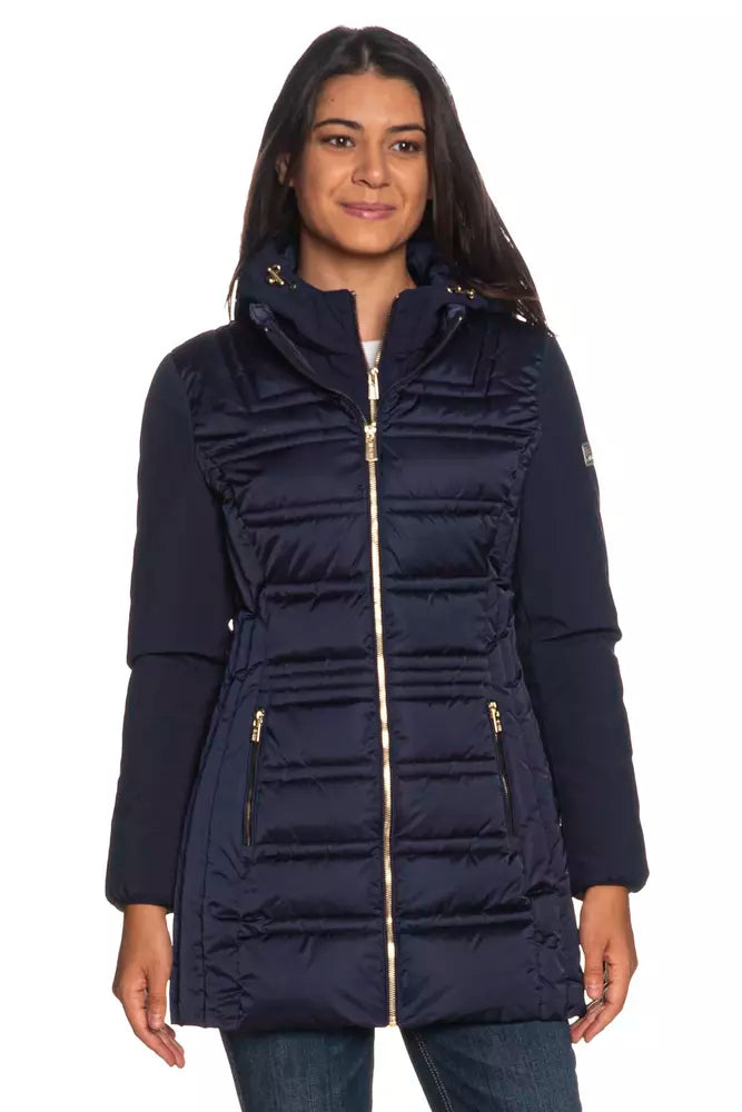 Yes Zee Chic  Technical Fabric Jacket with Women's Hood