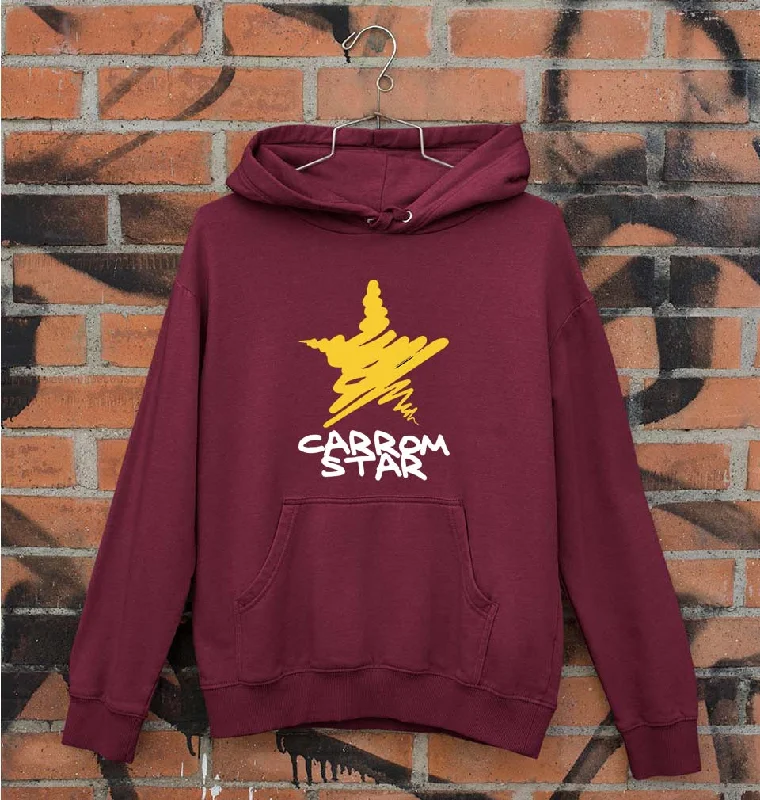 Carrom Star Unisex Hoodie for Men/Women