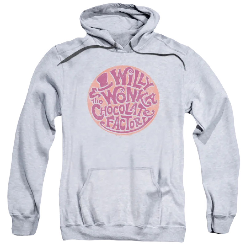 Willy Wonka and the Chocolate Factory Circle Logo - Pullover Hoodie