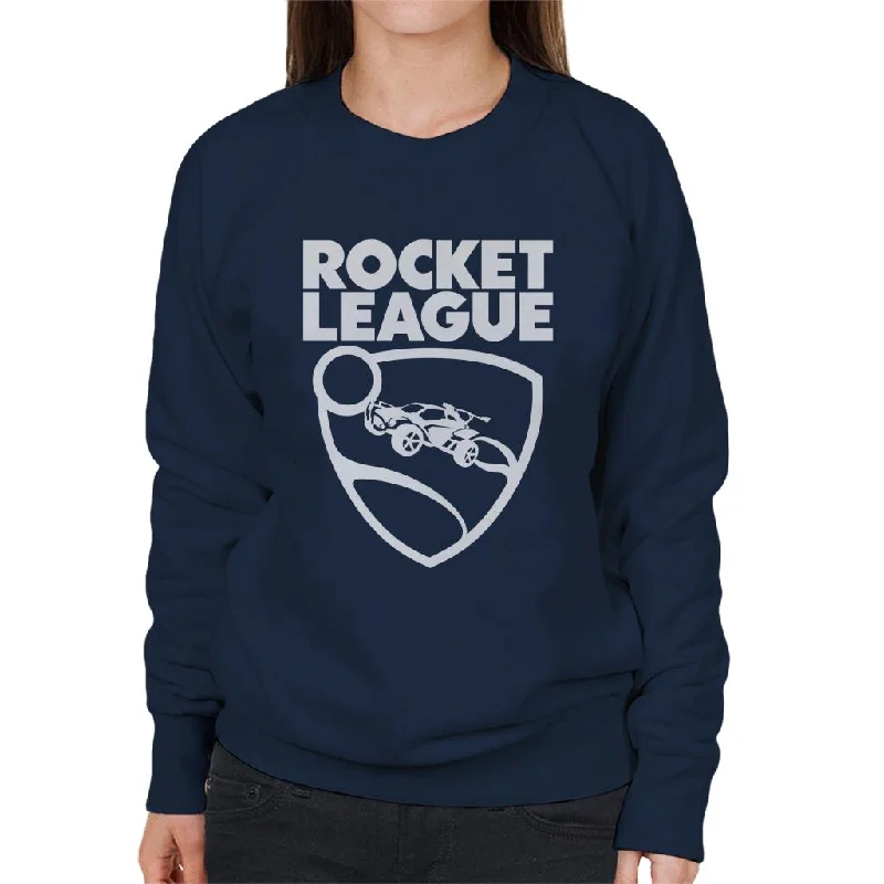 Rocket League Text With Logo Women's Sweatshirt