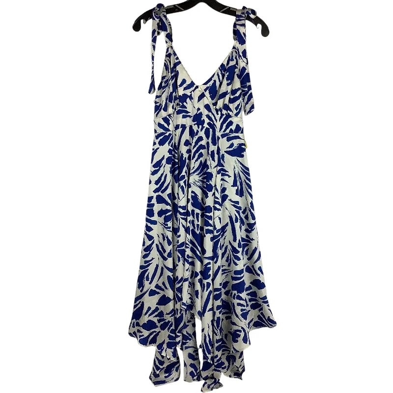 Dress Party Midi By Target-designer In Blue, Size: S