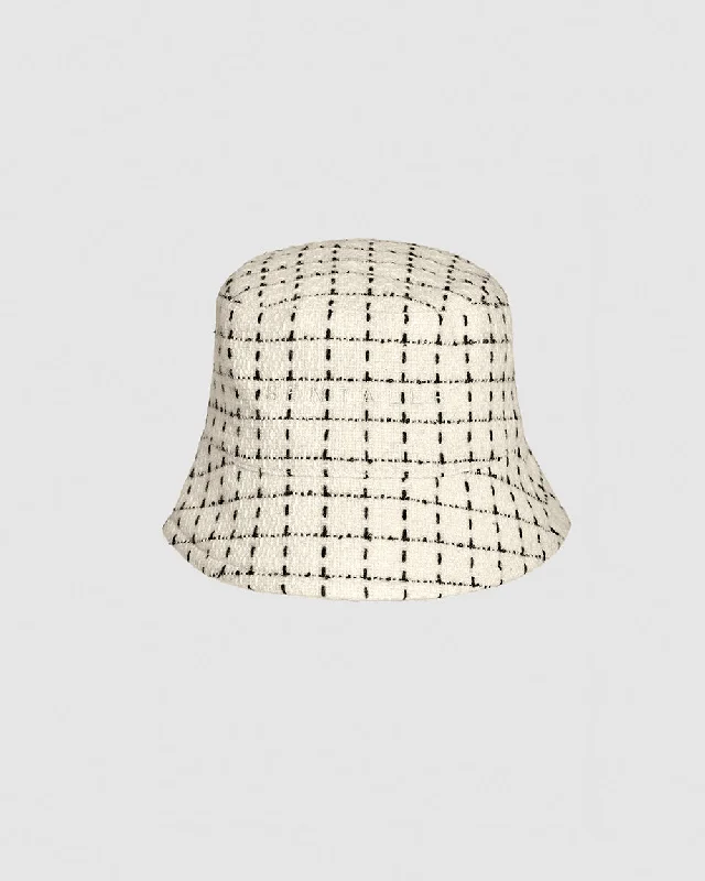 Tweed Baby Alpaca Bucket Hat