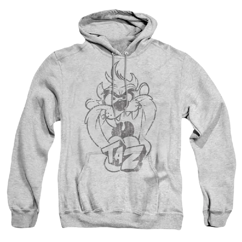 Looney Tunes Faded Taz - Pullover Hoodie