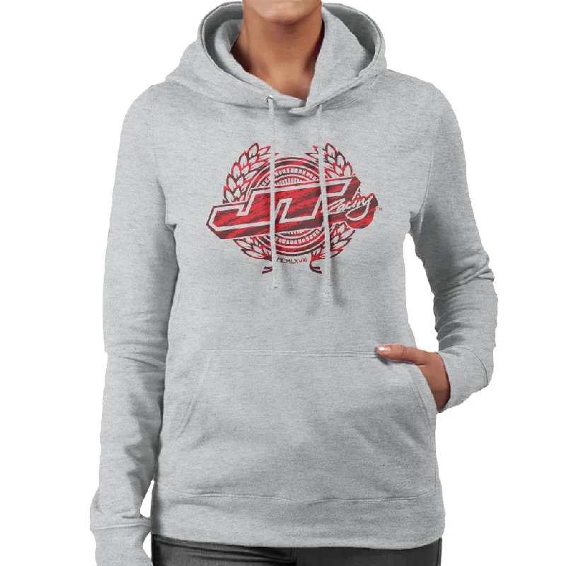 JT Racing 1969 Red Logo Women's Hooded Sweatshirt