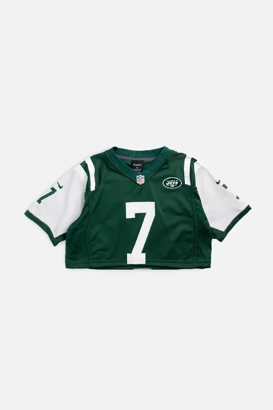 Rework Crop NY Jets NFL Jersey - XS