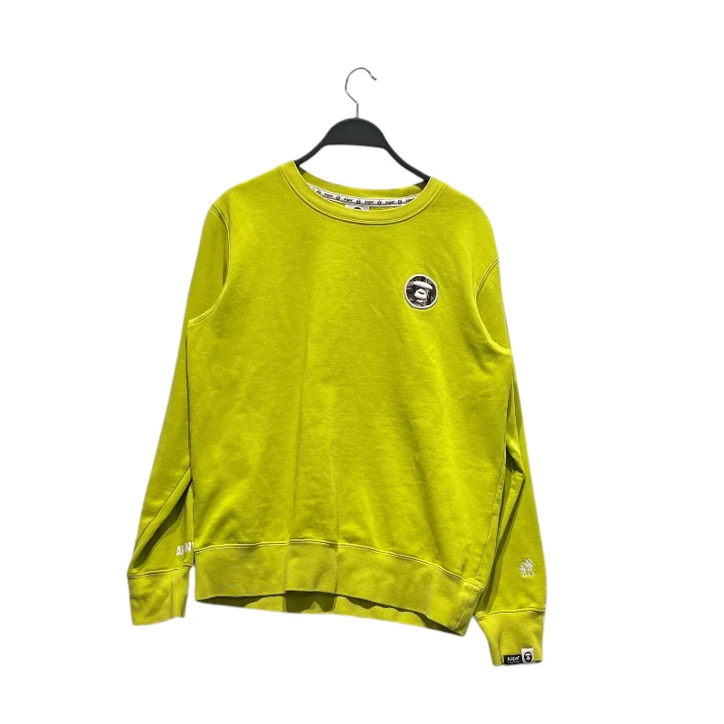 AAPE BY A BATHING APE/Sweatshirt/M/Cotton/GRN/CAMO AAPE PATCH