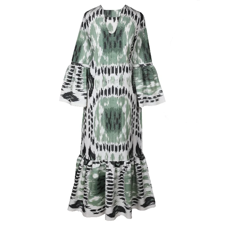 Menaggio Cotton Ikat Mermaid Dress