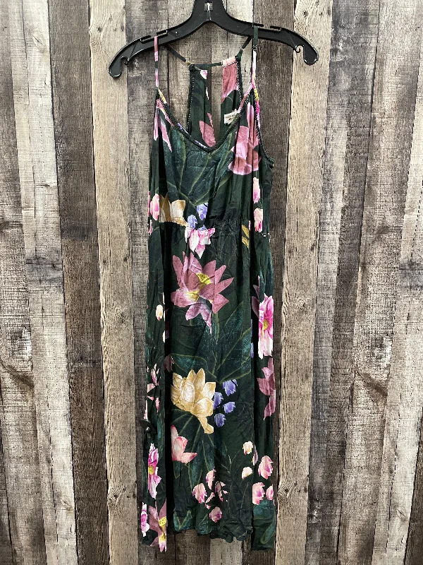 Dress Casual Maxi By World Market In Multi-colored, Size: S