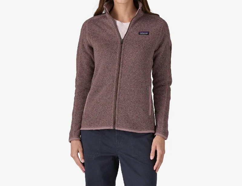 Women's Better Sweater Fleece Jacket In Stormy Mauve