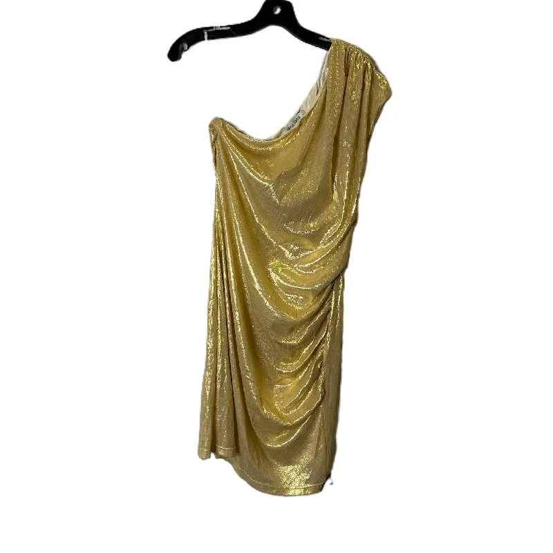 Dress Party Midi By Grace Karin In Gold, Size: L