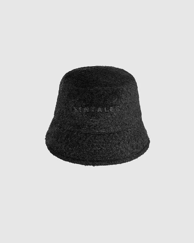 Bouclé Alpaca Bucket Hat