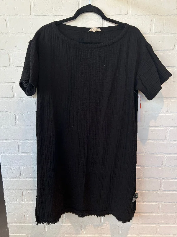 Dress Casual Short By Eileen Fisher In Black, Size: Mp