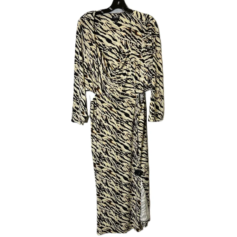 Dress Casual Midi By Torrid In Animal Print, Size: 18