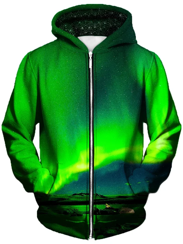 Borealis Unisex Zip-Up Hoodie